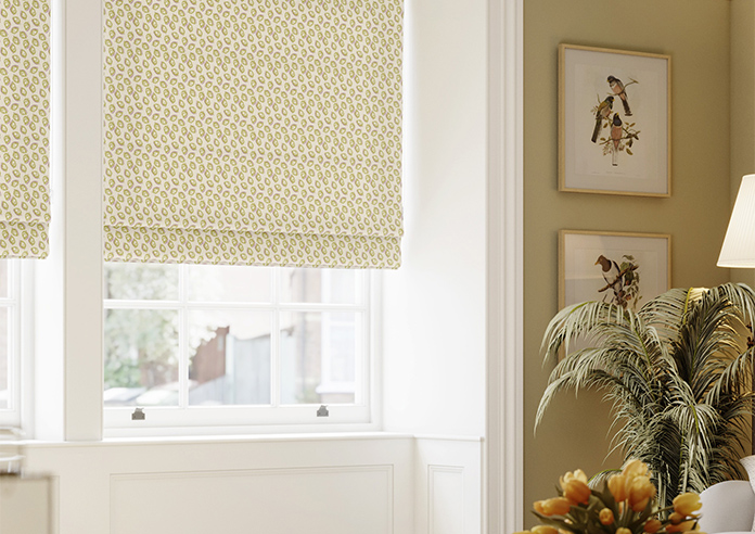 Land & Shore Seedling, Multi - Twist&Fit Roman Blind - Image 5